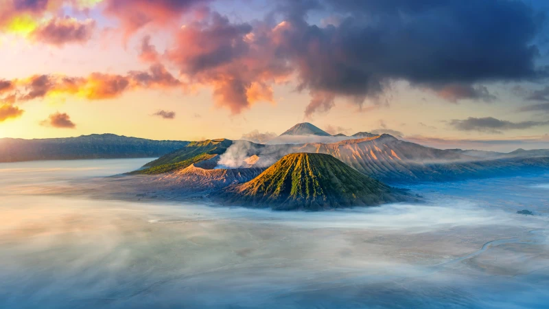 Yogyakarta, Borneo, Bromo, Ijen, Bali y Gili